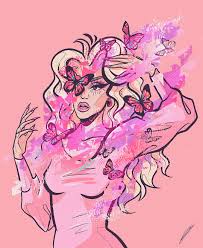 Lee No Instagram You Know How A Butterfly Is In A Cocoon Miz Cracker Instead Of 700 Butterflies I Settled For Seven Stu Queen Art Artwork Racing Art