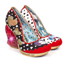 Black Alice In Wonderland Shoes Irregular Choice Just Released The Most Amazing Alice In Wonderland Shoes Ever Alice In Wonderland Shoes Black And White Heart Irregular Choice