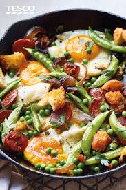 Serve with a marvellous saffron mash. Chorizo And Pea Hash Slow Cooker Pasta Recipes Recipes Slow Cooker Recipes Shrimp