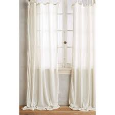 Cotton Tie Top Curtain Tie Top Curtains Curtains Anthropologie Curtains