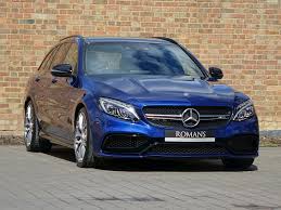 2015 Used Mercedes Benz C63 S Premium Amg Estate Brilliant Blue