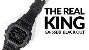 This model is based on. The Real King Casio G Shock Gx 56bb 1 Black Out Youtube