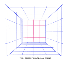Can create multiple rings around the vanishing point, with each. Kill Art Block With The 1 Point Perspective Grid Kill Art Block Now