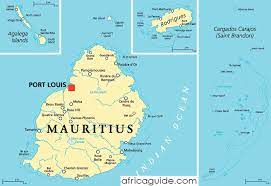 Mauritius location on the africa map. Mauritius Guide