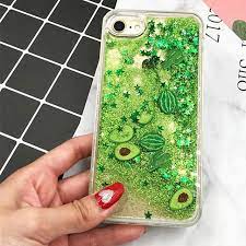 The only case you'll ever need. Glitter Liquid Avocado Watermelon Cactus Case For Iphone Thin Iphone 6 Case Iphone6case Ipho Iphone 6s Case Clear Pretty Phone Cases Iphone 6 Cases Clear