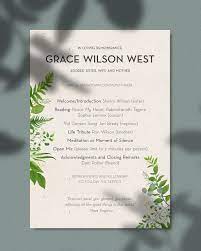 What should a funeral program include? Funeral Program Examples How To Make A Funeral Program