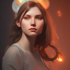 Jenny Portrait in Artgerm and Mucha Style