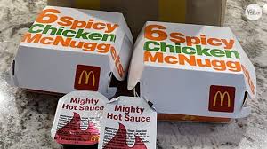 How much is a 10 piece chicken mcnuggets? Mcdonald S Spicy Chicken Mcnuggets Buy One Get On Free Wednesday