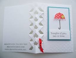See more ideas about card making tips, card making tutorials, card making techniques. Stampin Up Rain Or Shine Braided Card Technique