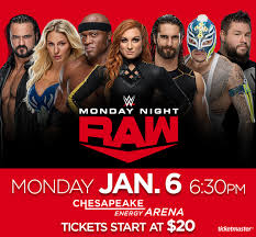 Wwe Monday Night Raw Chesapeake Energy Arena
