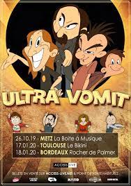 Ultra vomit tabs, chords, guitar, bass, ukulele chords, power tabs and guitar pro tabs including kammthaar, calojira, je collectionne des canards vivants, keken, une souris verte. Ultra Vomit Tour 2020 18 01 2020 Bordeaux Cenon Aquitaine Frankreich Concerts Metal Event Kalender