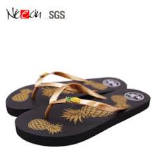 Die besten badelatschen im vergleich. China Sleeper Footwear Beach Shoe Water Pineapple Design Flip Flop China Ladies Slippers And Hotel Slipper Price