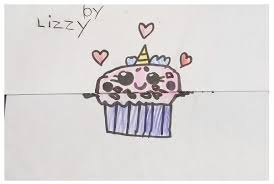 Hi dear viewers,.i am ripon saha and i am an visual artist and i love to make drawing and illustration video.this video is about how to draw a monster cupcak. Royalite On Twitter The Little One Drew This From A Youtube Video Tutorial It Is A Cute Cupcake Monster That Folds Out The Link Below Teaches How To Draw One Too Such