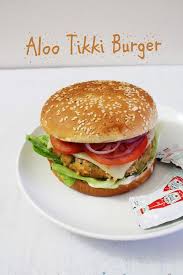 Aloo Tikki Burger Recipe How To Make Aloo Tikki Burger At Home Recipe Veg Burgers Recipe Aloo Tikki Recipe Burger Recipes