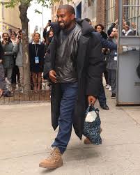 Kanye west clothing can also be a fun and quirky way of expressing your personality and interests, with graphic prints ranging from your favorite cartoons and games to tv shows and bands. Spotted Kanye West Out In Nyc In Raf Simons Yeezy Pause Online Men S Fashion Street Style Fashion News Streetwear