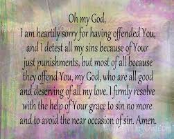 The Act Of Contrition 8x10 Catholic Prayer Print Green Purple Blends Via Etsy Catholic Prayers Christian Quotes Prayer Prayers
