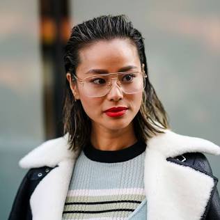Handcrafted acetate and lightweight titanium frames offer durable daily wear, AI generated