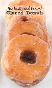 The Best And Easiest Glazed Donuts With Biscuit Dough Vegetable Oil Confectioners Sugar Vanilla Extract Hot Water Food Homemade Donuts Recipes