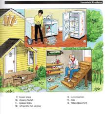 Writing About Household Repairs Esl Jigsaws