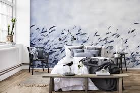 Idee deco chambre adulte la tenture murale tissee s empare. 1001 Astuces Et Idees Pour Choisir Un Papier Peint Chambre Tendance Papier Peint Chambre Papier Peint Design De Mur