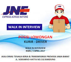 Lel express atau lazada elogistics sedang membuka lowongan pekerjaan untuk kurir motor dan mobil, berikut kualifikasi dan tata cara melamar kerja kurir lazada express. Lowongan Kerja Kurir Jne Jakarta Utara