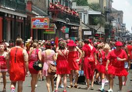 Royal street, new orleans, la 70130. Bourbon Street During The Day What It S Like Day Drinking After The Red Dress Run Quirky Travel Guy