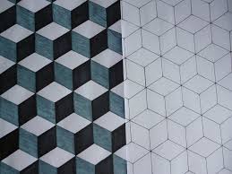 You will have to pull the outline in the cube's shape, after which you will have to marry both sides of the cube. Diy Cube Pattern Art Cube Geometric Design Art Geometric Pattern Art