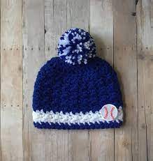 Los Angeles Dodgers Dodgers Hat Dodgers Baby Los Angeles Etsy Dodger Hats Crochet For Kids Baby Girl Beanies