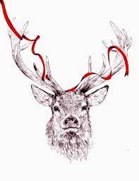 25 illustrations graphiques et originales autour du cerf illustration graphique dessin coloriage sam pompier