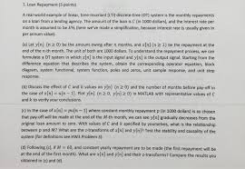 A Real World Example Of Linear Time Invariant Lti Chegg Com