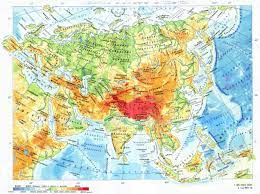 Тибет на карте евразии