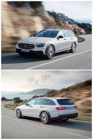 2021 Mercedes Benz E Class All Terrain Elevates State Of Station Wagon Art Literally Benz E Benz E Class Benz