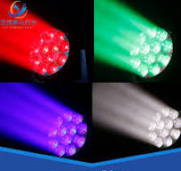 RGBW 12X40W 4in1 LED Party DJ Wedding Disco Zoom Wash Moving Head Beam  Stage Lighting
