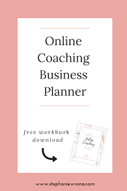 Online Coaching Business Planner Online Coaching Business Coaching Business Online Coaching