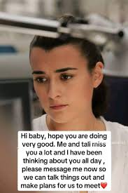 Honey 💕 you're looking at my post, and you can't even say “hi” to me… or  maybe you don't love me anymore It's me, cote de Pablo, and I just want you