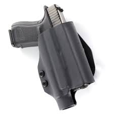 Amazon Com Owb Tlr 1 Kydex Paddle Holster Black Left Hand Fits Glock 17 22 31 Sports Outdoors