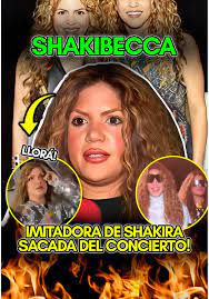 Shakibecca y su polémica imitación de Shakira | TikTok