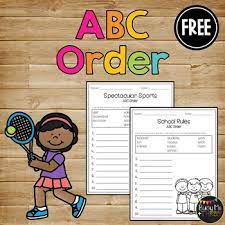 2000+ pages of free alphabet printables including fun games, no prep worksheets, handwriting pages, abc coloring pages, cut and paste worksheets and more!! Abc Order Worksheet Free Alphabetical Order Activities 1st 2nd Letter