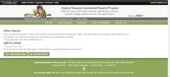 The processing fee is normally $29 for just one name search. Virginia Unclaimed Money 2021 Guide