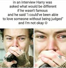 I Wish They Could Both Not Care What Society Thinks One Direction Quotes Harry Styles Quotes Harry Styles Imagines