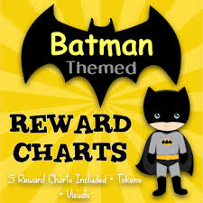 Batman Themed Reward Charts Ideal For Positive