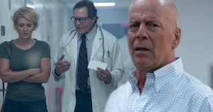Trauma Center Trailer Teams Bruce Willis with Police Academy Legend Steve  Guttenberg