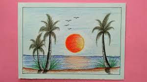 Dapatkan rasa kebebasan musim panas dengan melukis pemandangan pantai. Cara Menggambar Pemandangan Pantai How To Draw Scenery Youtube