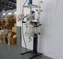 Lab Glass Gas Scrubber System FILTER Reactor Distillation Column