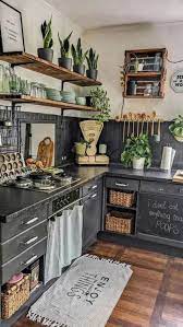 For a quick update, consider replacing your lighting, faucet or cabinet hardware with products in gleaming brass or bronze like the ones in this chic space. Modern Kitchen With Vintage Touches Kitchen Design Inspration An Immersive Guide By Zs Erica Rose