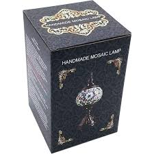 Silver Fever Handcrafted Mosaic Turkish Lamp Moroccan Glass Table Desk  Bedside Light Bronze Base with E12 Bulb Star of David Aladin