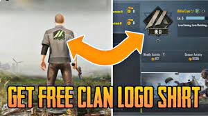 How To Get Free Clan Logo Shirt In Pubg Mobile Free Customize Logo Outfit Trick Youtube