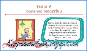 Kunci Jawaban Halaman 1 4 5 7 8 9 10 Kelas 4 Tema 9 Buku Tematik Siswa Kumpulan Soal Ujian