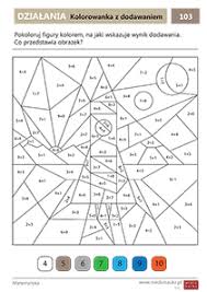 Kolorowanki matematyczne to świetna zabawa. Karty Pracy Medianauka Pl