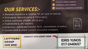 Check if vehicle is taxed or register as off the road (sorn) plus find out how much will it cost to tax a vehicle. Idris Yunos Road Tax And Insurance Services Facebook